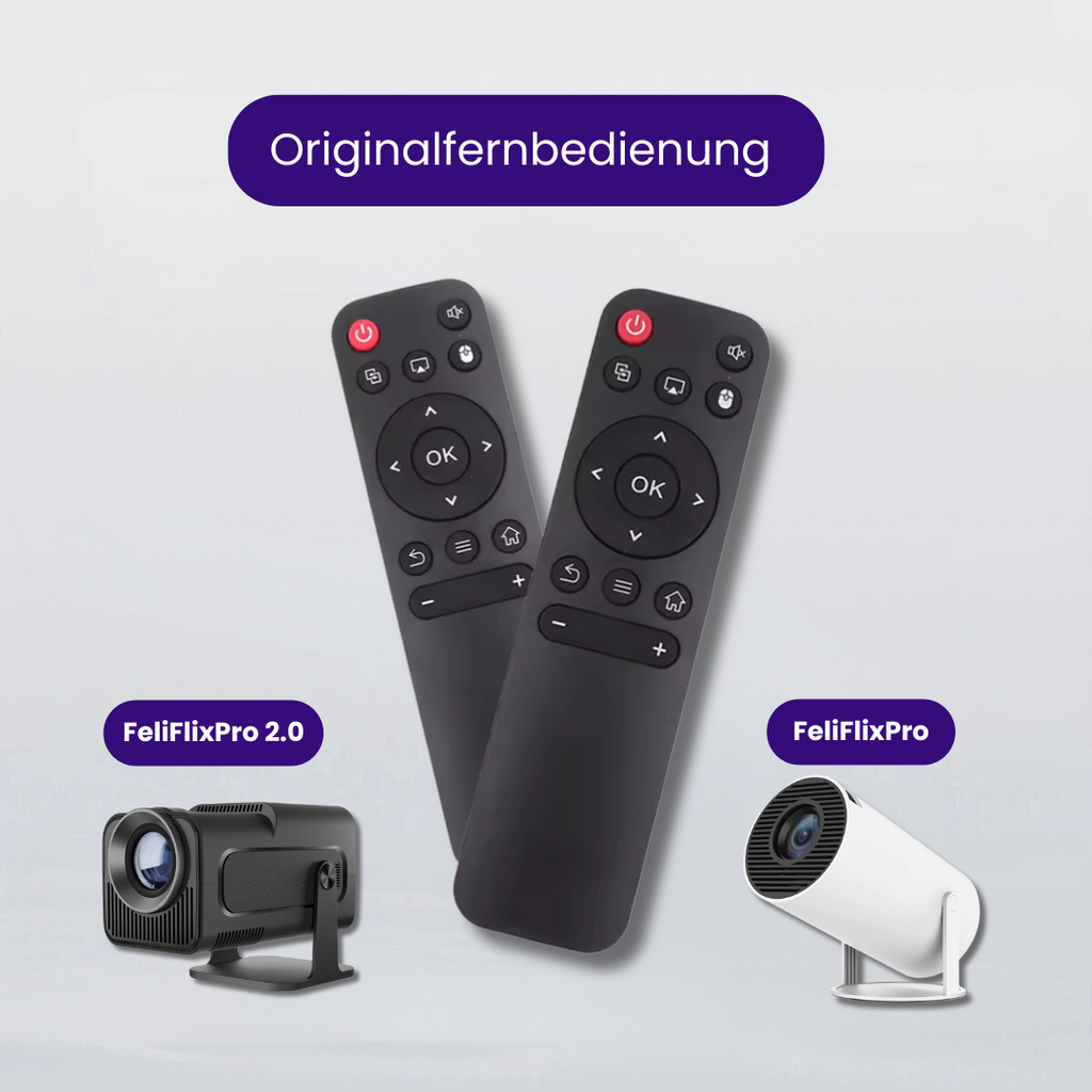 Ersatzfernbedienung - FeliFlixPro / FeliFlixPro 2.0