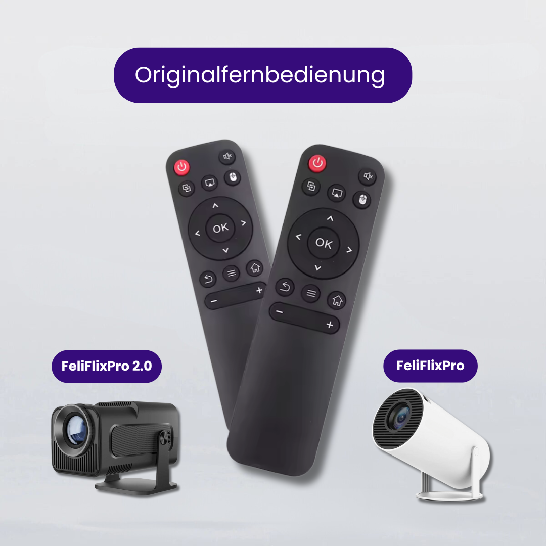 Ersatzfernbedienung - FeliFlixPro / FeliFlixPro 2.0