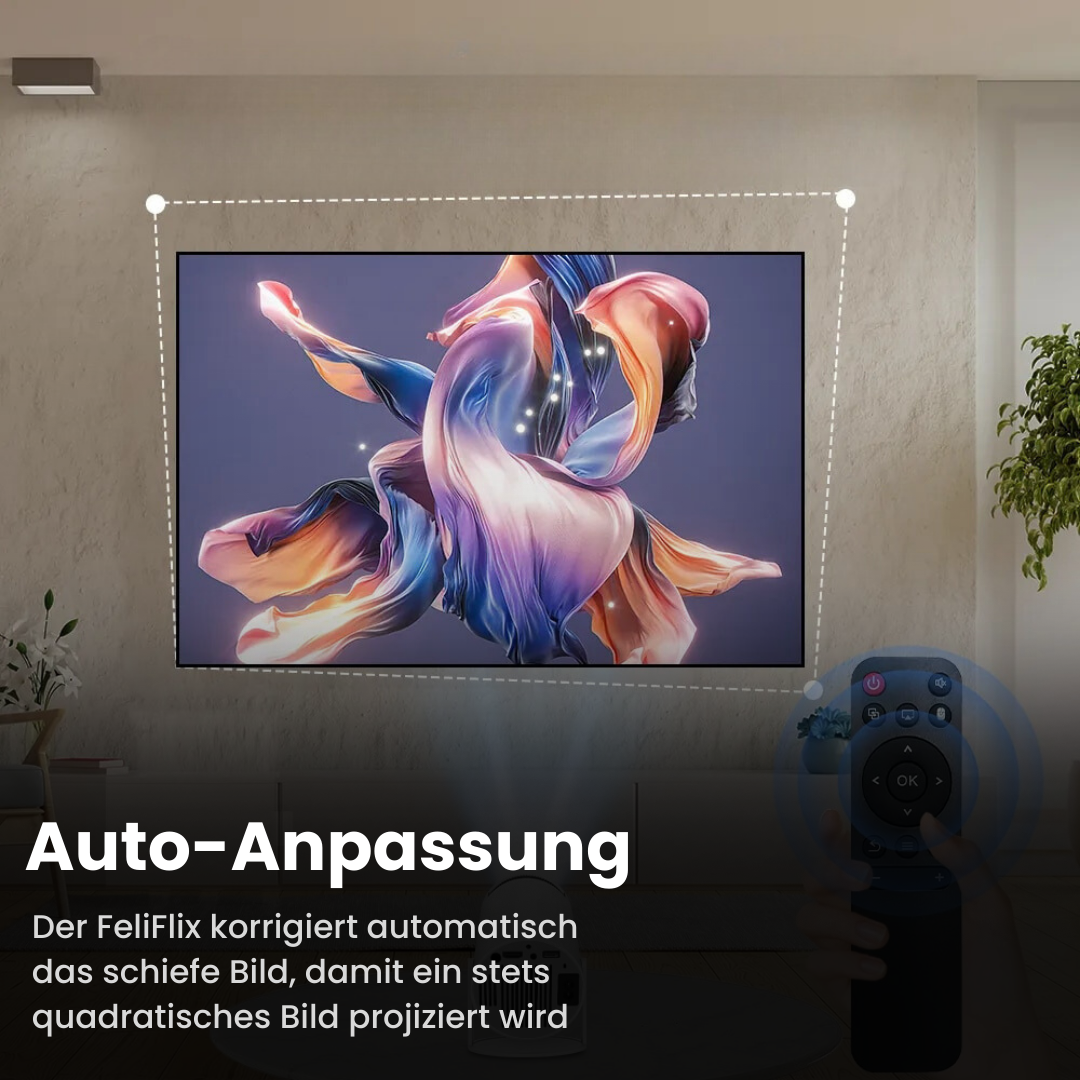 FeliFlixPro™ 2.0 Heimkino Projektor