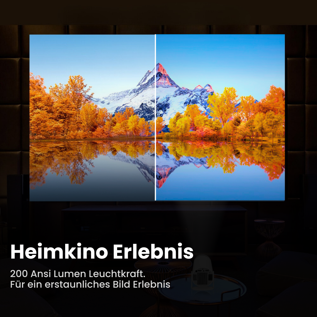 FeliFlixPro Heimkino Projektor